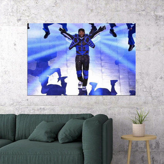 Usher Music Show Kansas City Chiefs Champions Celebration Poster Wall Art Print Home Wall Decor - xonomax