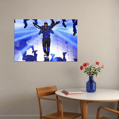 Usher Music Show Kansas City Chiefs Champions Celebration Poster Wall Art Print Home Wall Decor - xonomax