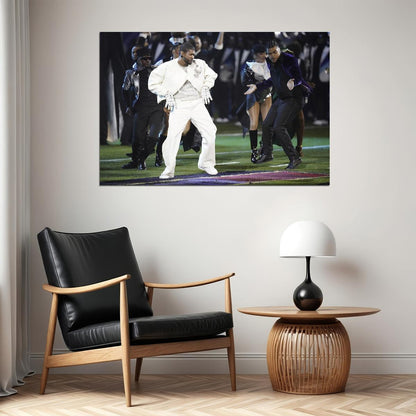 Usher Singer Kansas City Chiefs Champions Celebration Poster Wall Art Print Home Wall Decor - xonomax