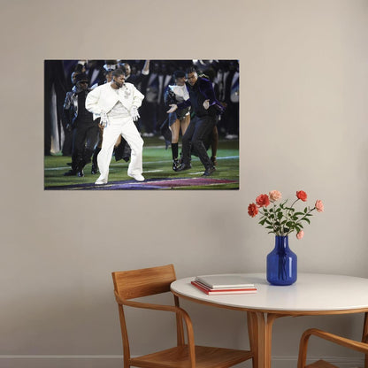 Usher Singer Kansas City Chiefs Champions Celebration Poster Wall Art Print Home Wall Decor - xonomax