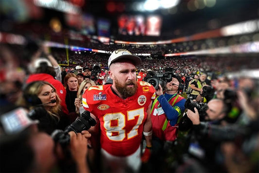 Kansas City Chiefs Champions Travis Kelce Football Sport Poster Wall Art Print Home Wall Decor - xonomax