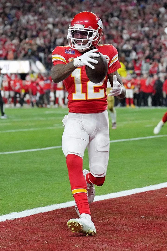 Kansas City Chiefs Champions Mecole Hardman Jr. Football Poster Wall Art Print Home Wall Decor - xonomax