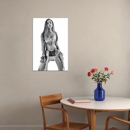 Tyla Celebrity South African Singer Pop Music Poster Wall Art Print Home Wall Decor - xonomax