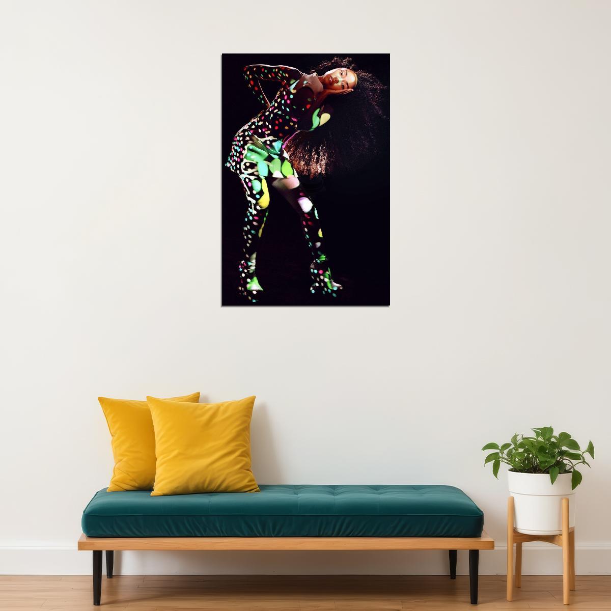 Ayra Starr Celebrity Nigerian Singer Pop Music Poster Wall Art Print Home Wall Decor - xonomax