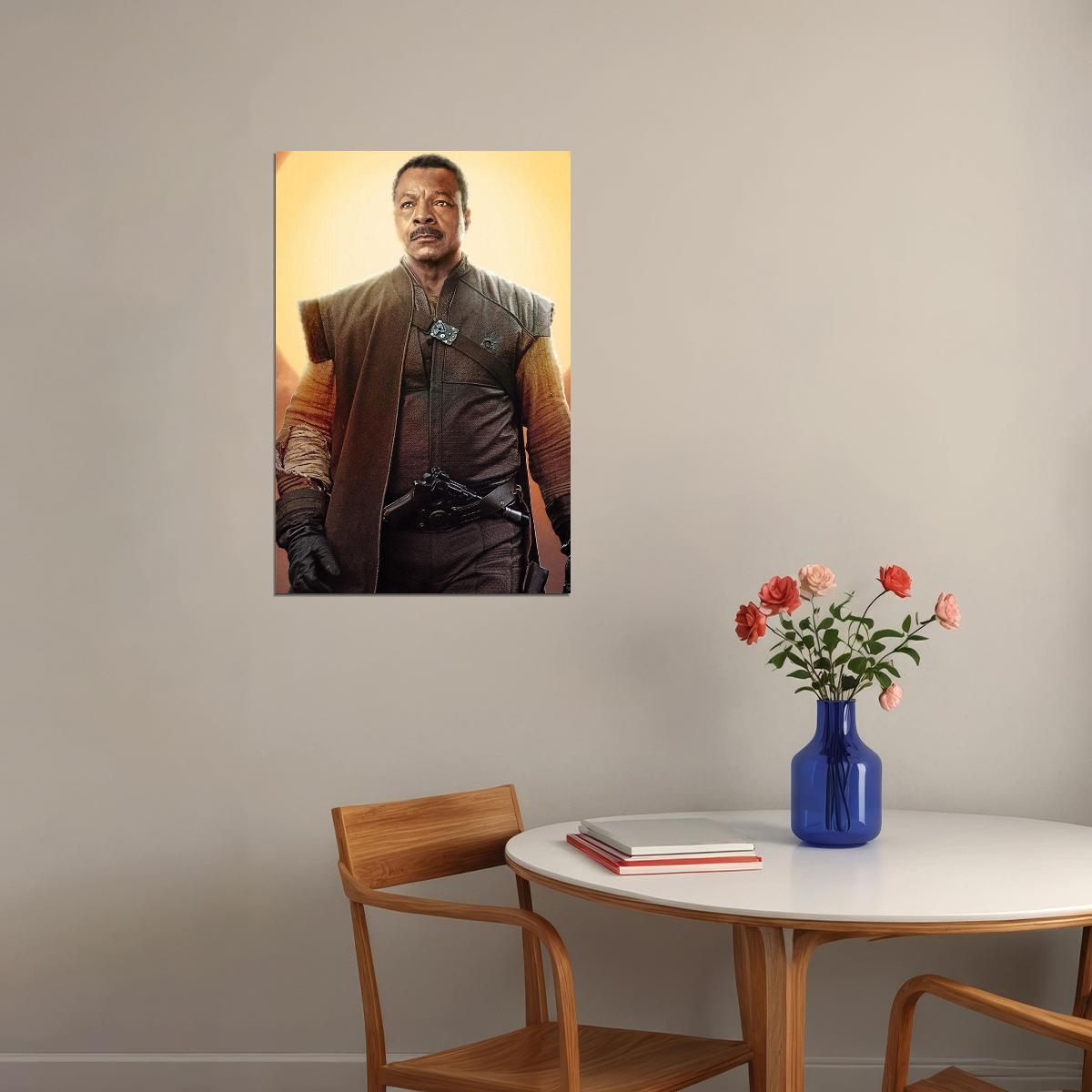 Carl Weathers Greef Role American Tv Series Actor Poster Wall Art Print Home Wall Decor - xonomax