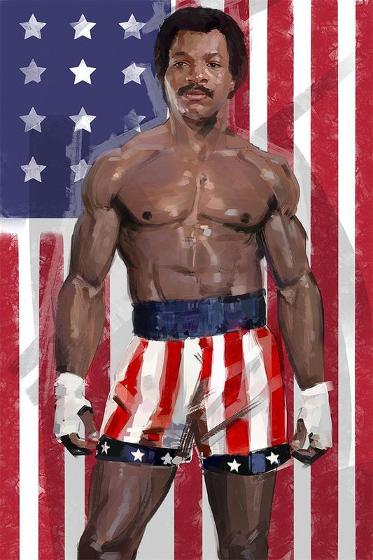 Carl Weathers Rocky Movie Role American Man Actor Poster Wall Art Print Home Wall Decor - xonomax