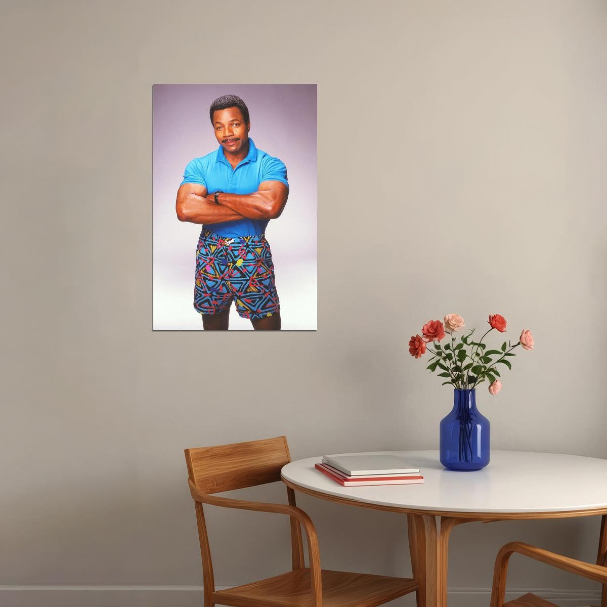 Carl Weathers Celebrity American Movie Actor Artist Poster Wall Art Print Home Wall Decor - xonomax