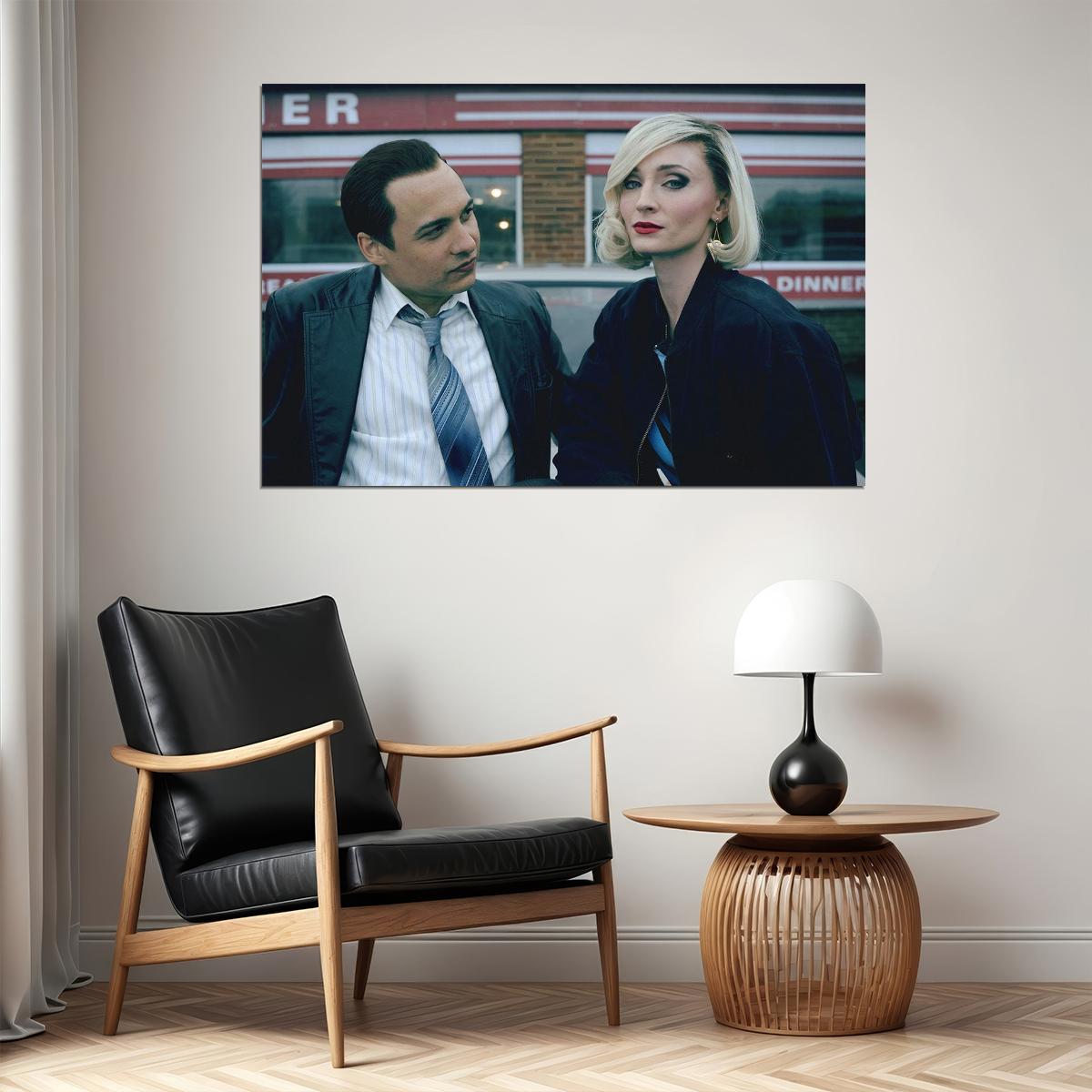 Joan Crime Drama Tv Series Movie Actor Gift Poster Wall Art Print Home Wall Decor