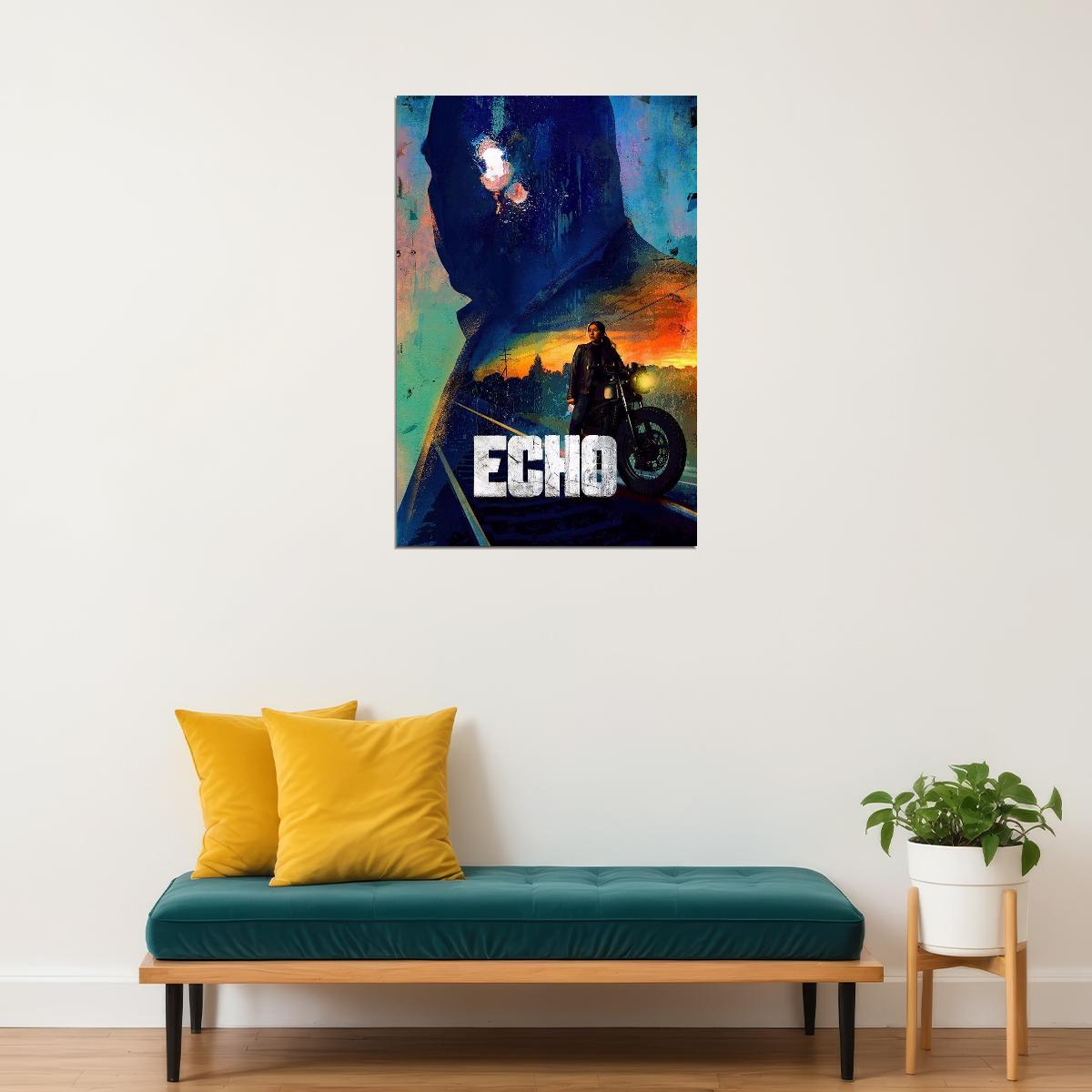 Echo Science Fiction Action Crime Tv Series Poster Wall Art Print Home Wall Decor - xonomax