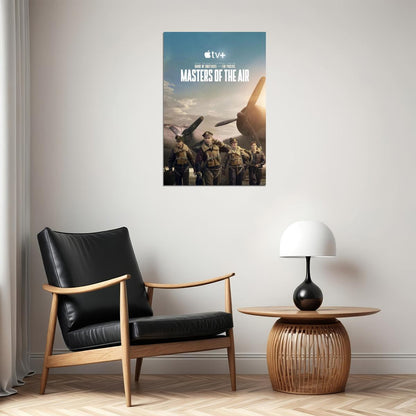Masters Of The Air Action Thriller Tv Series Movie Poster Wall Art Print Home Wall Decor - xonomax