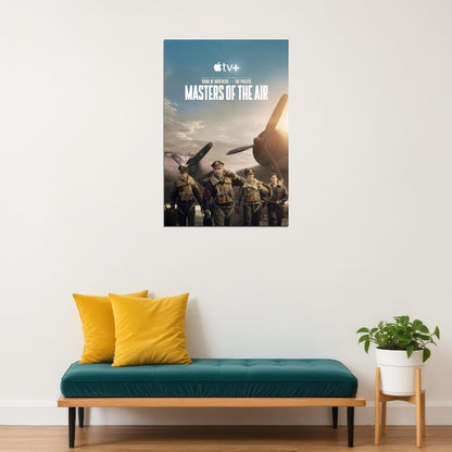 Masters Of The Air Action Thriller Tv Series Movie Poster Wall Art Print Home Wall Decor - xonomax