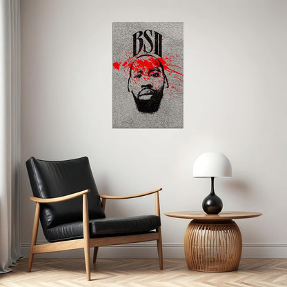 Clypto Bloodstained Suede Ii Celebrity Singer Album Poster Wall Art Print Home Wall Decor - xonomax