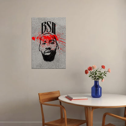Clypto Bloodstained Suede Ii Celebrity Singer Album Poster Wall Art Print Home Wall Decor - xonomax