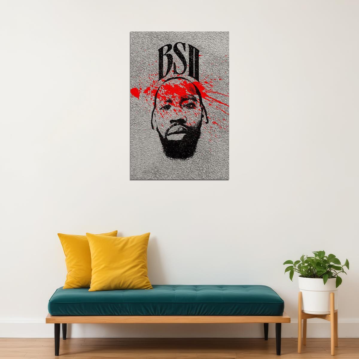 Clypto Bloodstained Suede Ii Celebrity Singer Album Poster Wall Art Print Home Wall Decor - xonomax