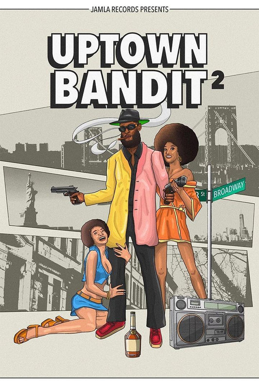 The Musalini Uptown Bandits 2 Celebrity American Singer Poster Wall Art Print Home Wall Decor - xonomax