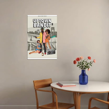The Musalini Uptown Bandits 2 Celebrity American Singer Poster Wall Art Print Home Wall Decor - xonomax