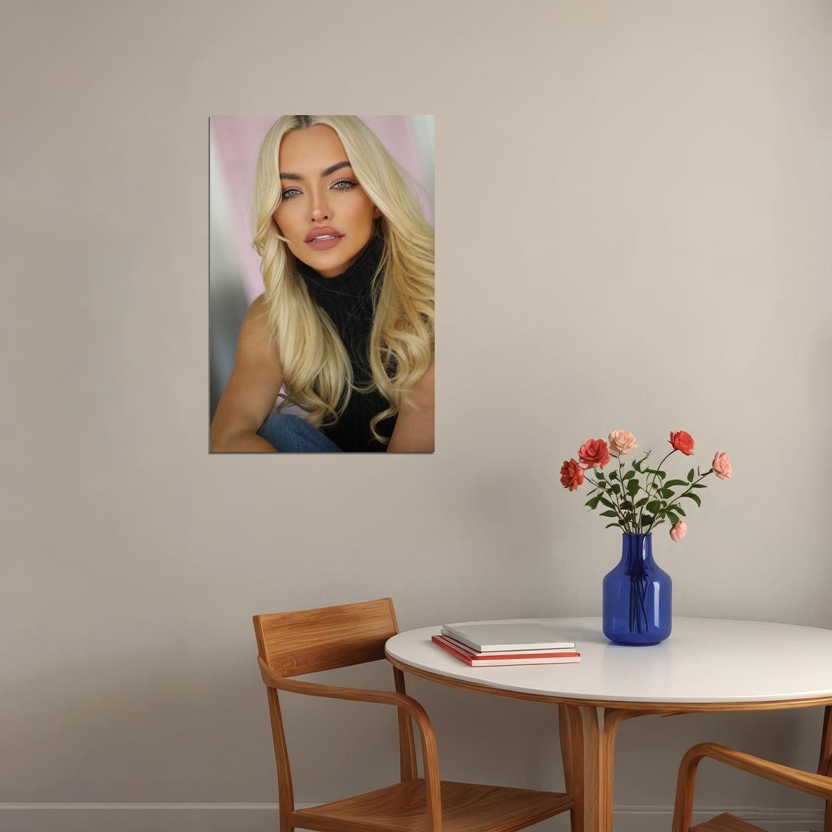 Lindsey Pelas Celebrity American Actor Beauty Model Poster Wall Art Print Home Wall Decor - xonomax