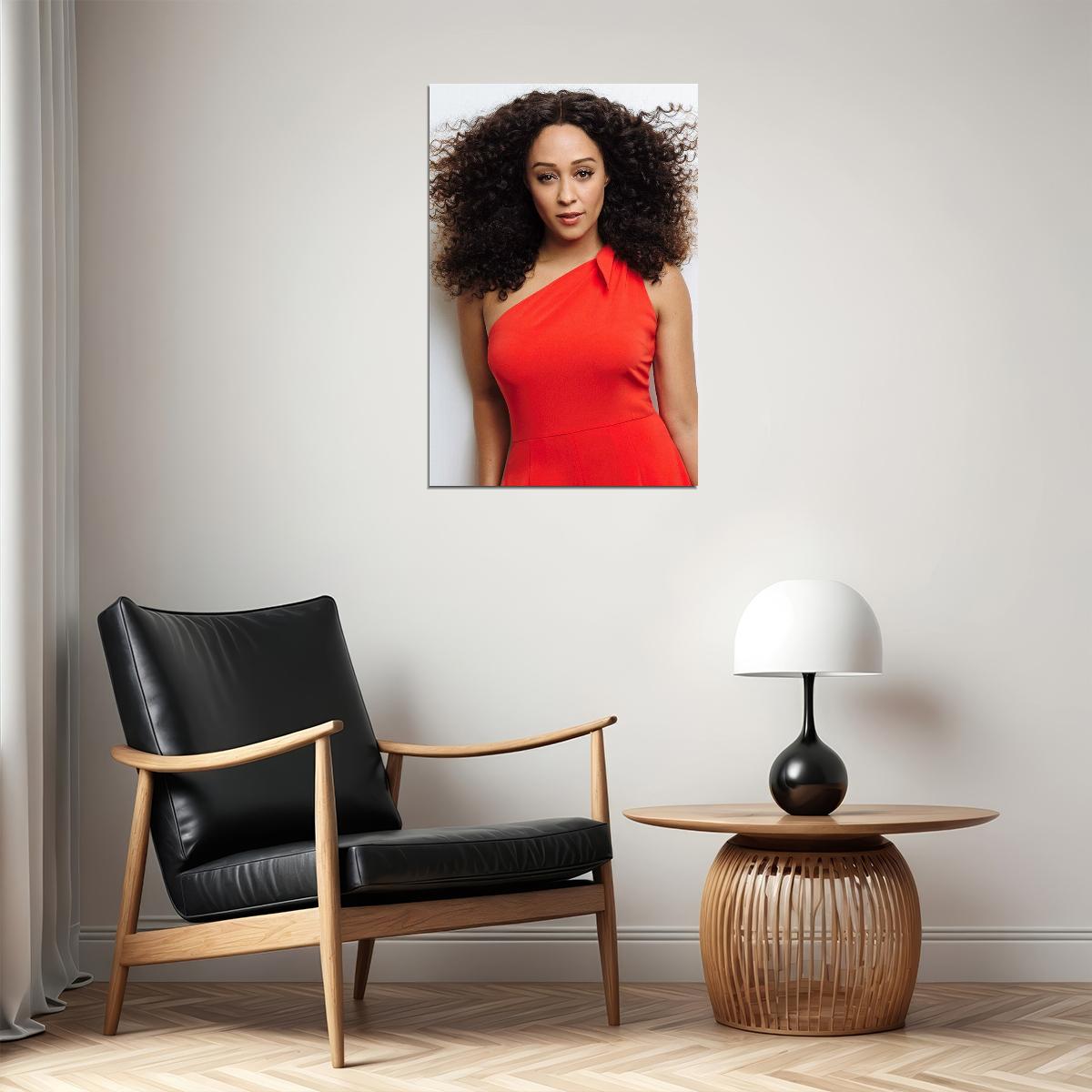 Tia Mowry Celebrity American Cinema Actress Artist Poster Wall Art Print Home Wall Decor - xonomax