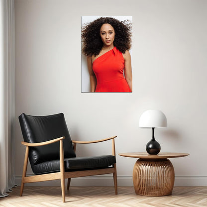 Tia Mowry Celebrity American Cinema Actress Artist Poster Wall Art Print Home Wall Decor - xonomax