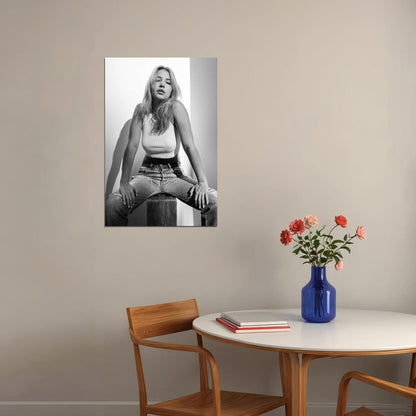 Madelyn Cline Celebrity American Actress Woman Artist Poster Wall Art Print Home Wall Decor - xonomax
