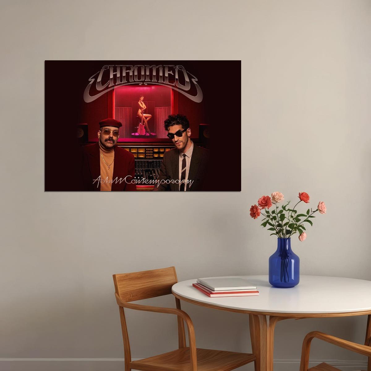 Chromeo Adult Contemporary Celebrity Canadian Singer Album Poster Wall Art Print Home Wall Decor - xonomax