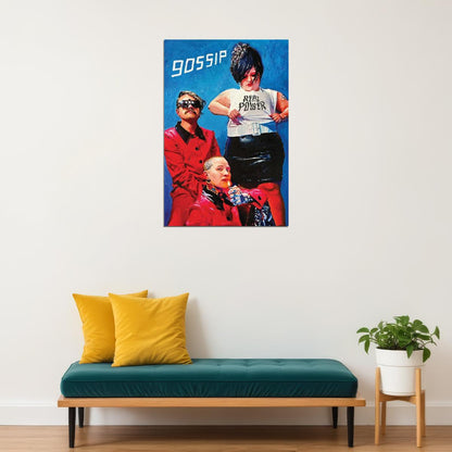 Gossip Real Power Celebrity American Rock Band Poster Wall Art Print Home Wall Decor - xonomax