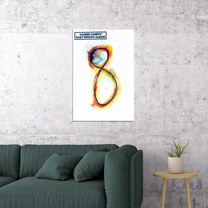 Kaiser Chiefs Kaiser Chiefs' Easy Eighth Music Album Poster Wall Art Print Home Wall Decor - xonomax