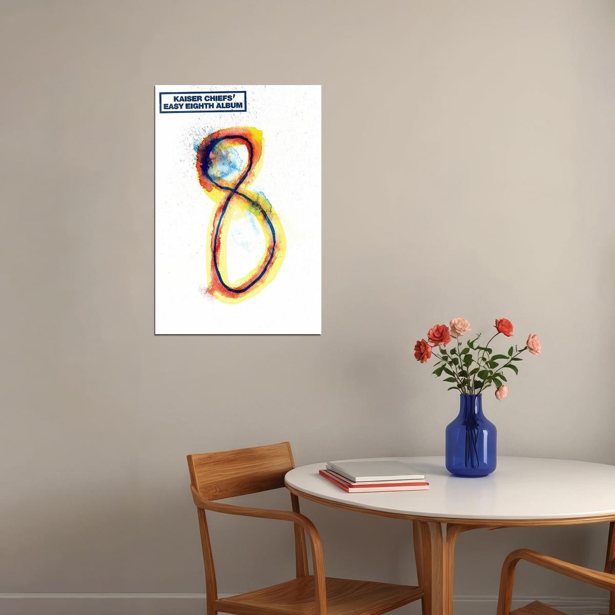 Kaiser Chiefs Kaiser Chiefs' Easy Eighth Music Album Poster Wall Art Print Home Wall Decor - xonomax