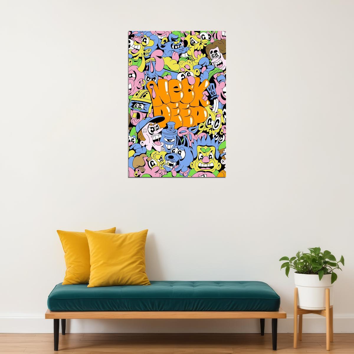 Neck Deep Celebrity British Music Band Album Poster Wall Art Print Home Wall Decor - xonomax