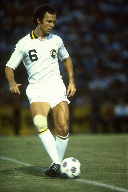 Franz Beckenbauer German Ny Cosmos Team Player Rip Sport Gift Poster Wall Art Print Home Wall Decor - xonomax