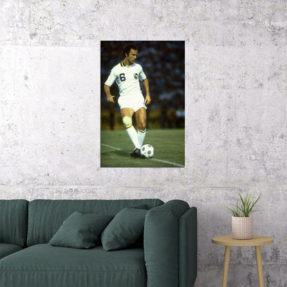 Franz Beckenbauer German Ny Cosmos Team Player Rip Sport Gift Poster Wall Art Print Home Wall Decor - xonomax