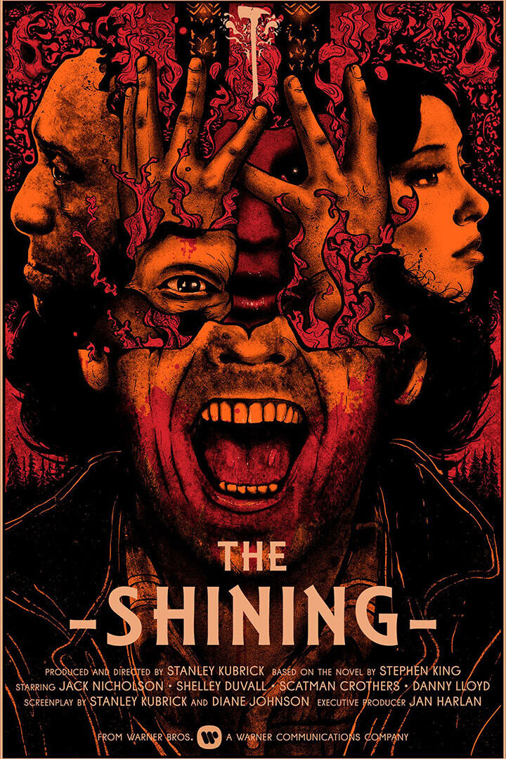 The Shining Movie Classic Horror Drama Poster Wall Art Print Home Wall Decor - xonomax