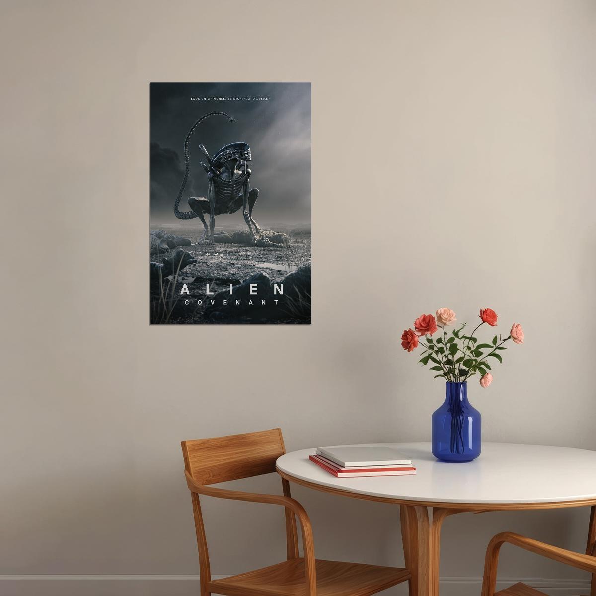 Alien Covenant Hot Movie Horror Thriller Action Poster Wall Art Print Home Wall Decor - xonomax