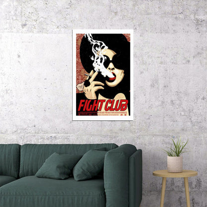 Fight Club Classic Movie Adventure Action Poster Wall Art Print Home Wall Decor - xonomax
