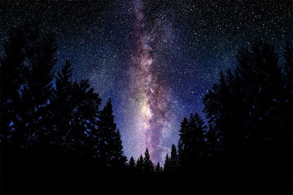 Milky Way Photo Space Galaxy Universe Starry Night Poster Wall Art Print Home Wall Decor - xonomax