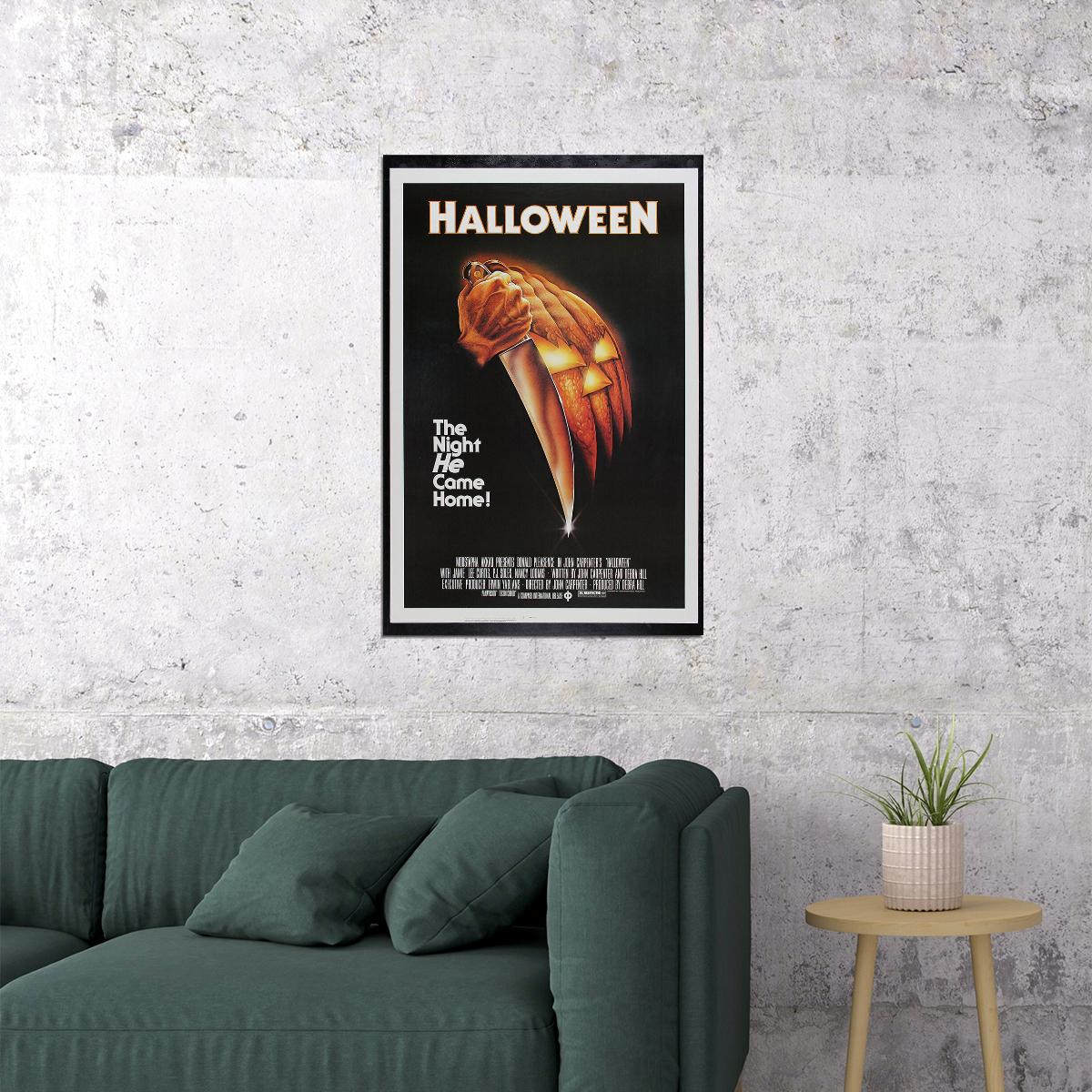 Halloween Movie Thriller Action Horror Poster Wall Art Print Home Wall Decor - xonomax