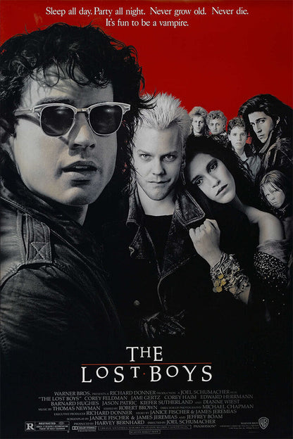 The Lost Boys Classic Movie Comedy Horror Poster Wall Art Print Home Wall Decor - xonomax