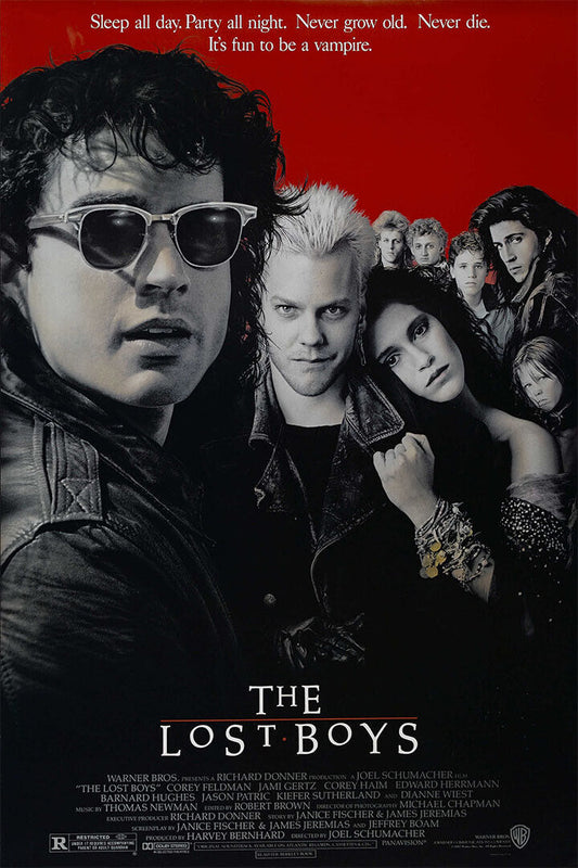 The Lost Boys Classic Movie Comedy Horror Poster Wall Art Print Home Wall Decor - xonomax