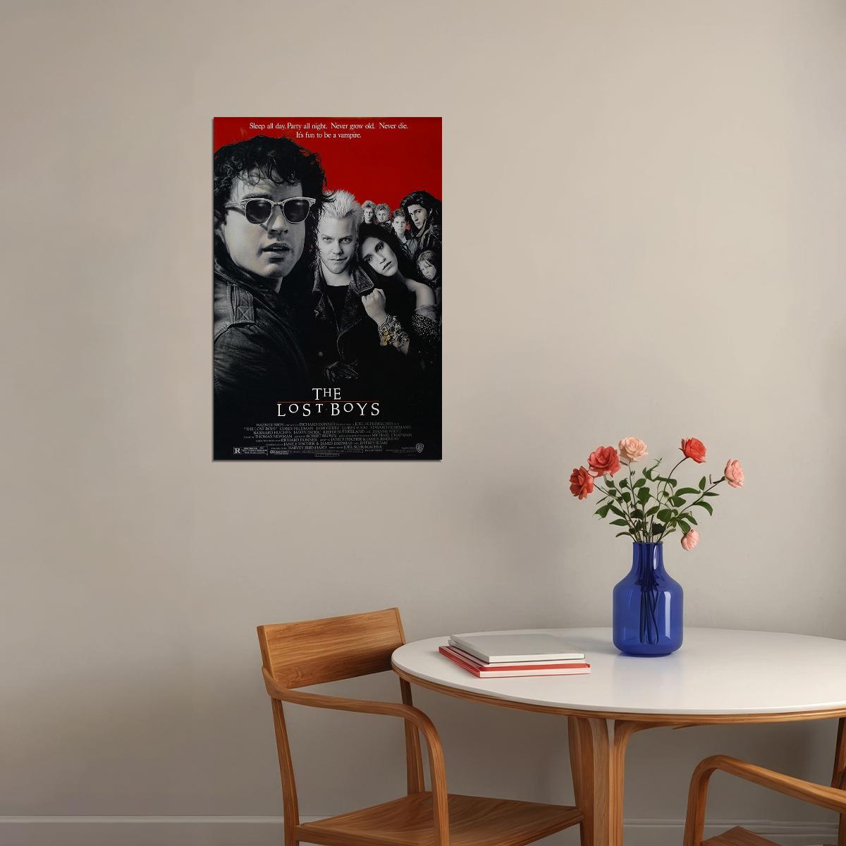 The Lost Boys Classic Movie Comedy Horror Poster Wall Art Print Home Wall Decor - xonomax