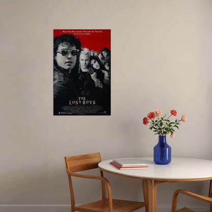 The Lost Boys Classic Movie Comedy Horror Poster Wall Art Print Home Wall Decor - xonomax