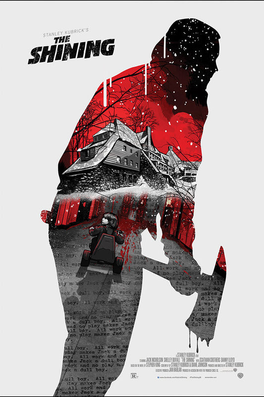 The Shining Movie Classic Horror Drama Poster Wall Art Print Home Wall Decor - xonomax