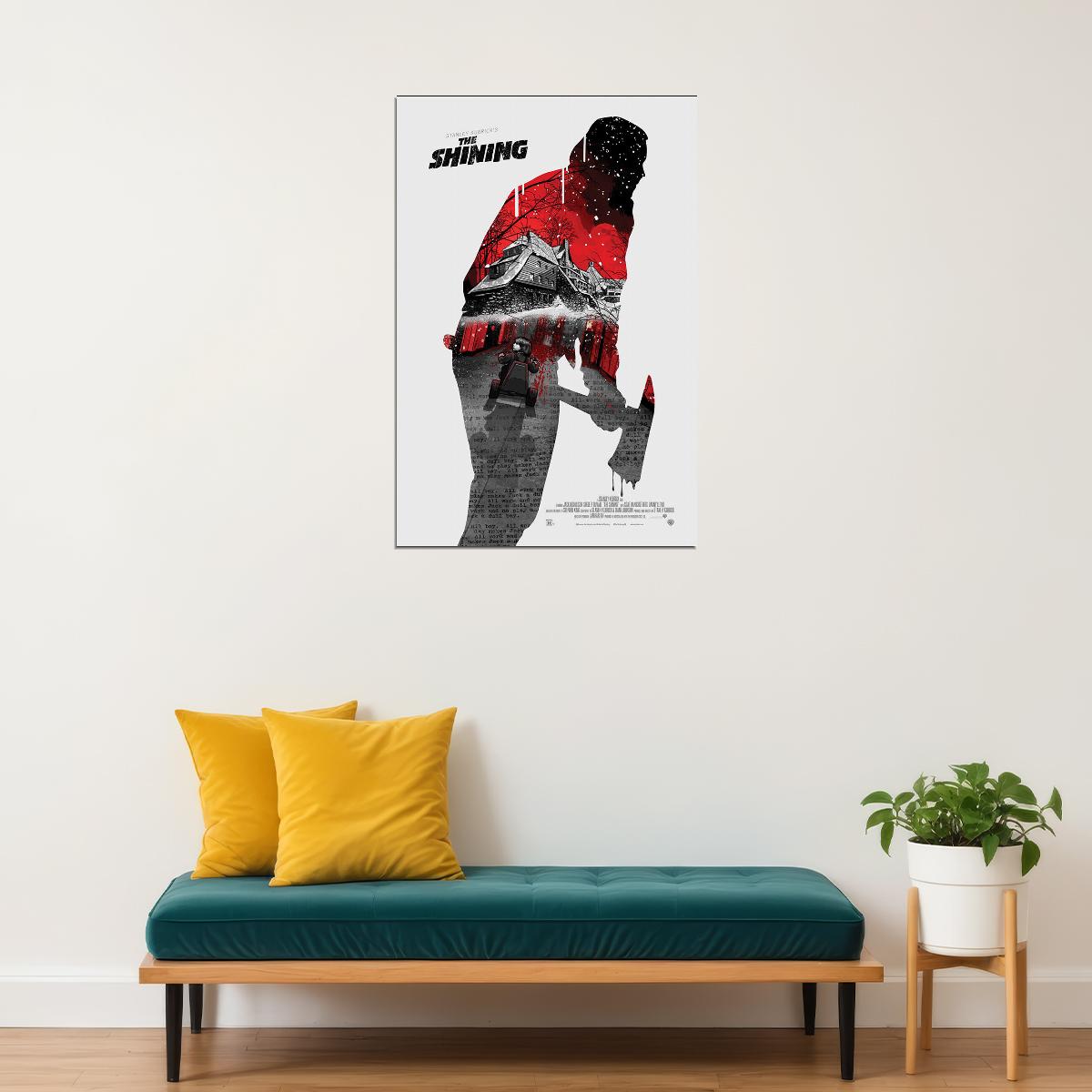 The Shining Movie Classic Horror Drama Poster Wall Art Print Home Wall Decor - xonomax