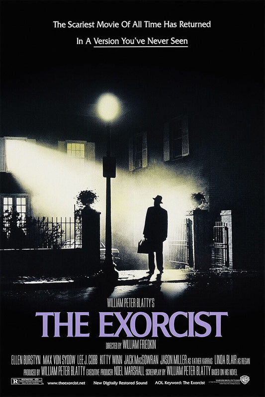 The Exorcist Classic Movie Horror Thriller Action Poster Wall Art Print Home Wall Decor - xonomax