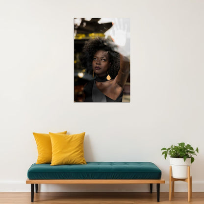 Viola Davis American Actress And Film Producer Poster Wall Art Print Home Wall Decor - xonomax