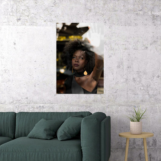 Viola Davis American Actress And Film Producer Poster Wall Art Print Home Wall Decor - xonomax