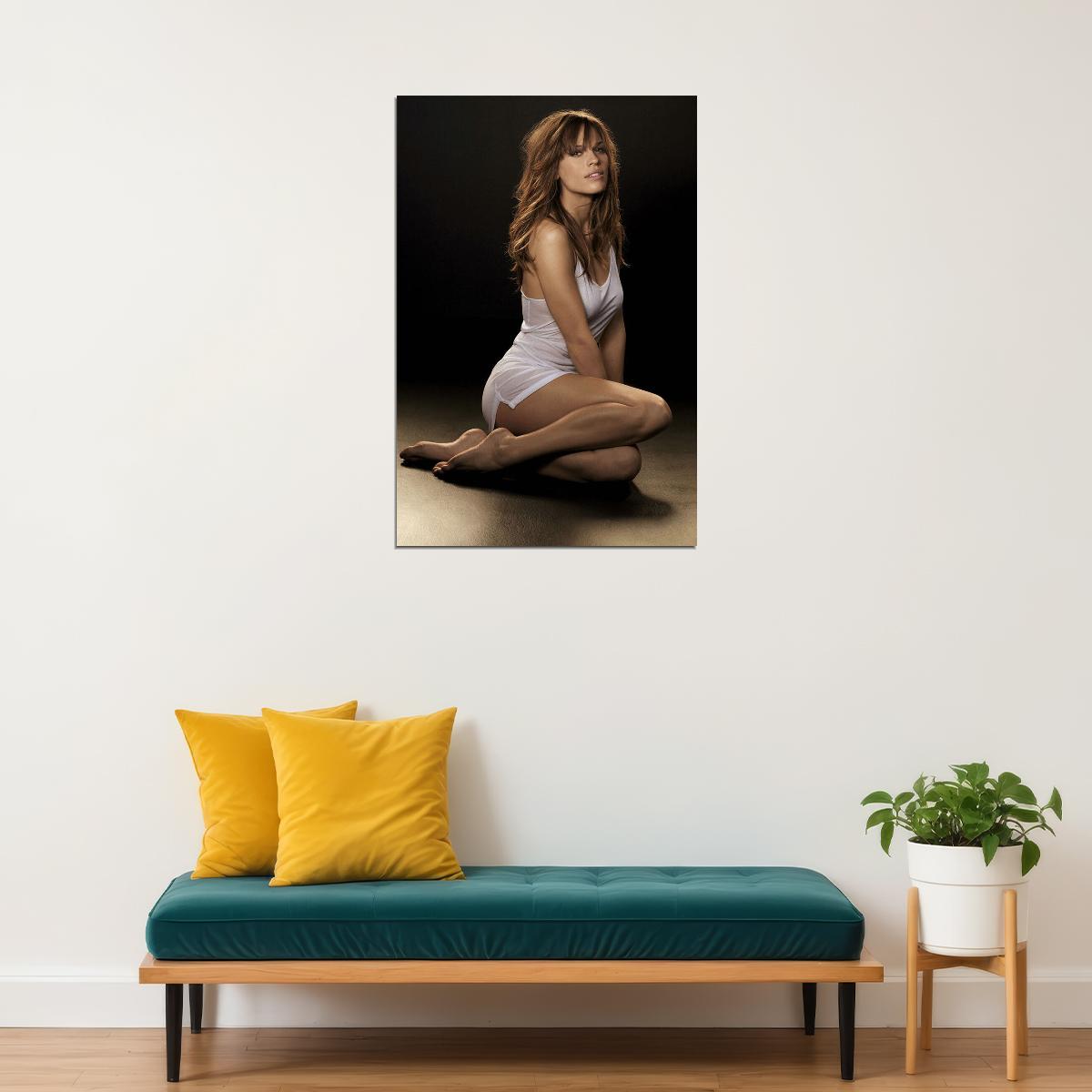 Hilary Swank American Actress And Film Producer Poster Wall Art Print Home Wall Decor - xonomax