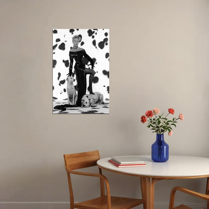 Glenn Close American Actress Artist Poster Wall Art Print Home Wall Decor - xonomax