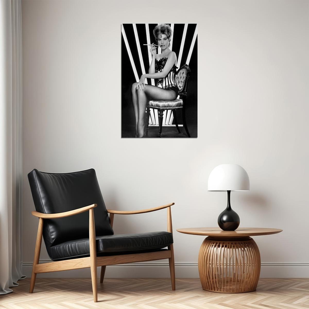 Jane Fonda Actress Political Activist Poster Wall Art Print Home Wall Decor - xonomax