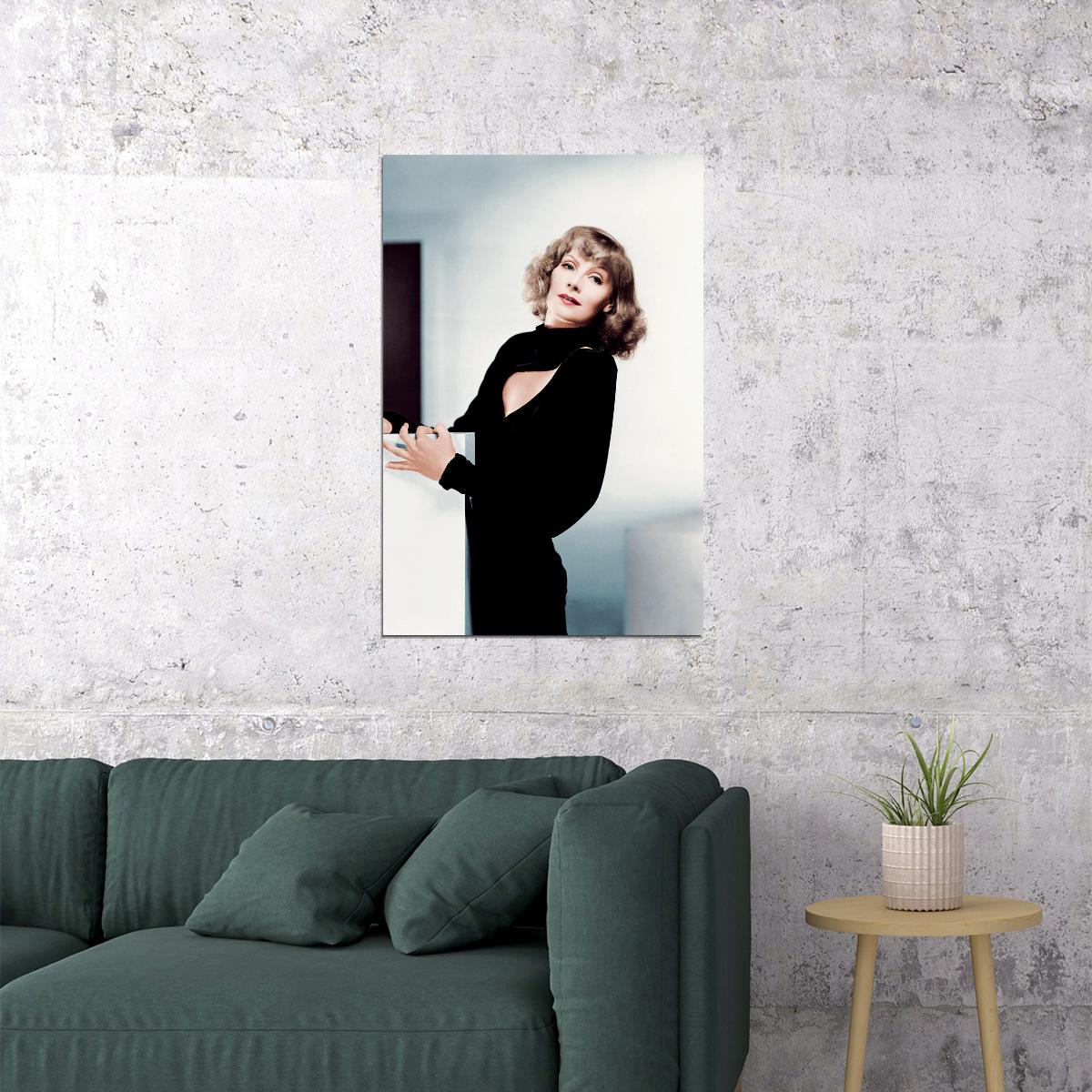 Greta Garbo Swedish American Actress Poster Wall Art Print Home Wall Decor - xonomax