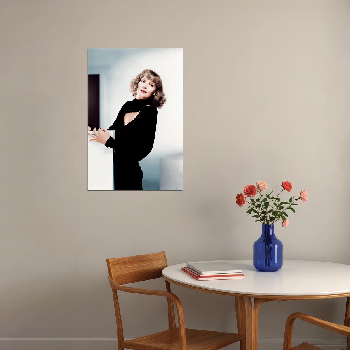 Greta Garbo Swedish American Actress Poster Wall Art Print Home Wall Decor - xonomax